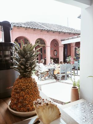 Patio o terraza at Tsunum De Luna in San Cristobal De Las Casas