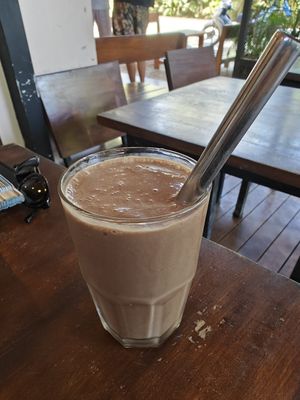 Morning Sunrise Smoothie (no espresso) at Ani's Bowls and Salads in Santa Teresa