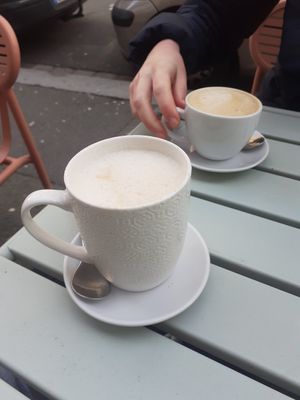 Cappuccinos at Emilie and the Cool Kids in Lille