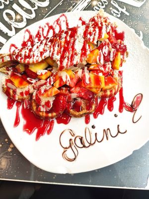 Vegan waffle at Wonder Waffel - Hohenstaufenring in Cologne