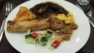 buffet at Loving Hut - OC Nový Smíchov in Prague