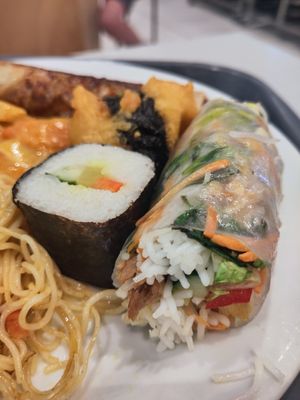 Summer roll at Loving Hut - OC Nový Smíchov in Prague