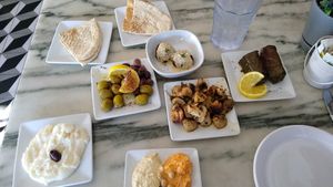 Vegan tapas, happy hour at Pita Jungle - Uptown Phonenix in Phoenix