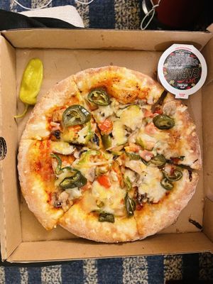 Vegan Mexican   at Papa John's in Abu Dhabi