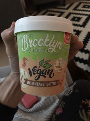 Vegan salted peanut butter   at The Brooklyn creamery in Abu Dhabi