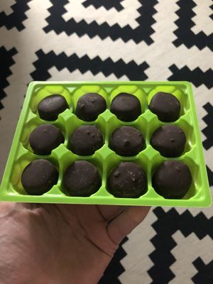 Chocolate truffles  at The Brooklyn creamery in Abu Dhabi