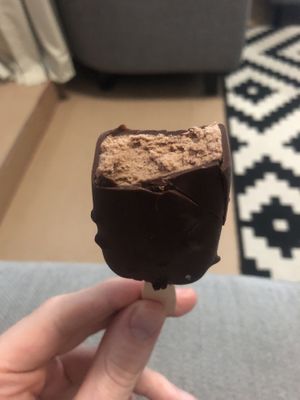 Chocolate ice cream stick  at The Brooklyn creamery in Abu Dhabi