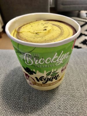 Açai berry banana   at The Brooklyn creamery in Abu Dhabi