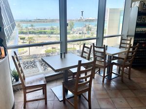 The ‘cafe'  at Organic Foods and Café in Abu Dhabi