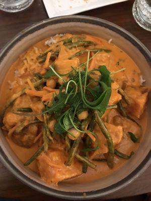 sweet potato curry at BRA'GOÛT in Hasselt