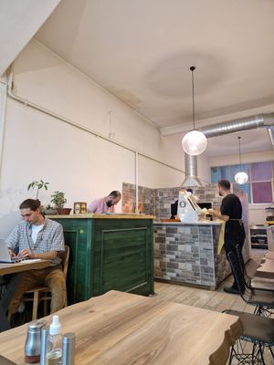 Inside at Vegan Masa in Istanbul