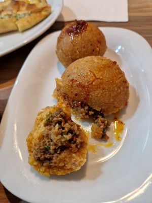 Meat Balls at Vegan Masa in Istanbul