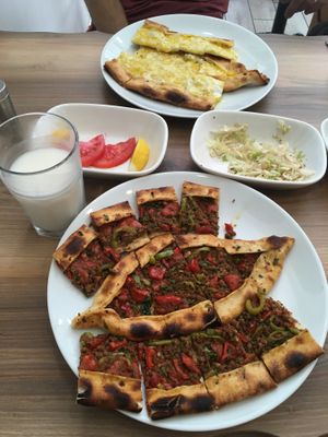 pideler at Vegan Masa in Istanbul