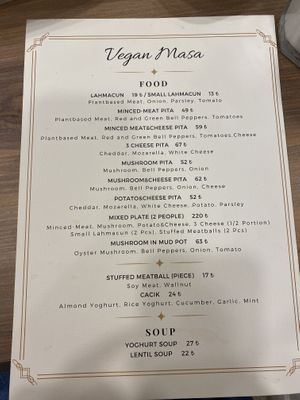   at Vegan Masa in Istanbul