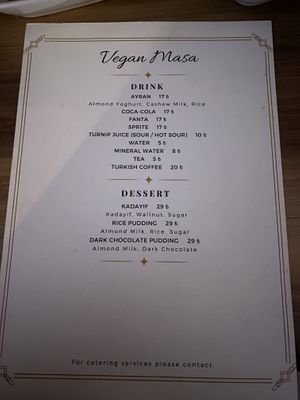   at Vegan Masa in Istanbul
