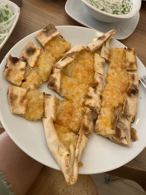 3 cheese pita  at Vegan Masa in Istanbul