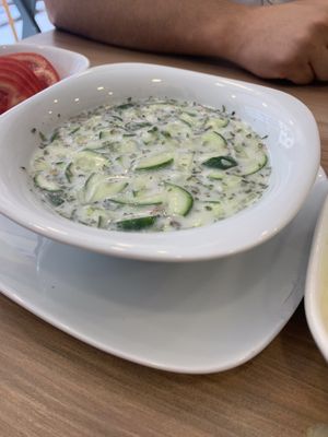 cacik  at Vegan Masa in Istanbul