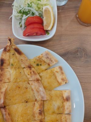 Pide at Vegan Masa in Istanbul