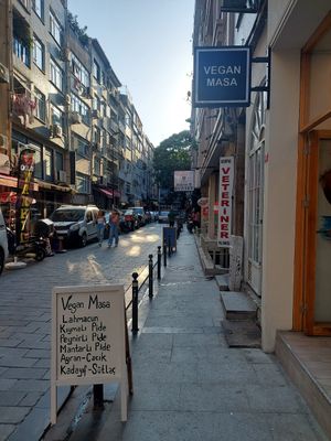  at Vegan Masa in Istanbul