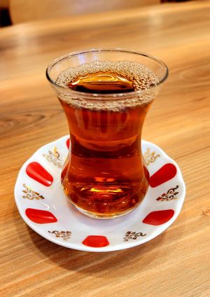 Tea at Vegan Masa in Istanbul