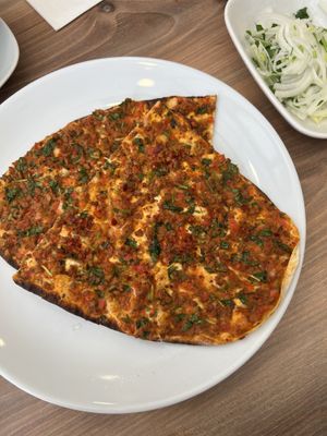 Lamachun  at Vegan Masa in Istanbul