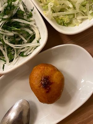 icli kofte  at Vegan Masa in Istanbul