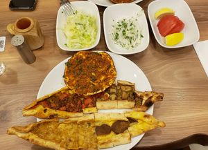 Half of the meal for two at Vegan Masa in Istanbul