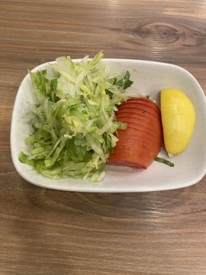 Veggies   at Vegan Masa in Istanbul