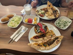 Mixed plate for two  at Vegan Masa in Istanbul
