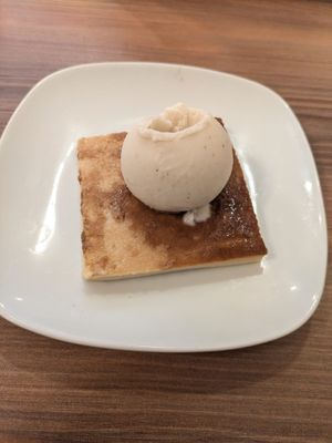 Turkish desert   at Vegan Masa in Istanbul