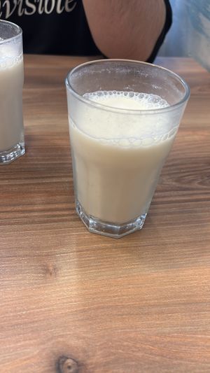 Cashew ayran  at Vegan Masa in Istanbul