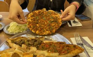 Mix of dishes  at Vegan Masa in Istanbul