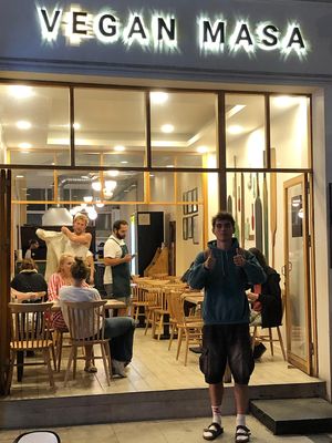 Beautiful Restaurant at Vegan Masa in Istanbul