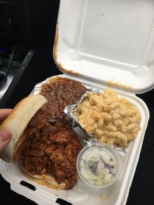 The Memphis - came with two sides AND baked beans. I can’t believe I ate this whole thing. It was SO GOOD at Imagine Vegan Cafe in Memphis
