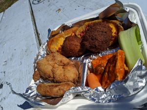 Appetizer Sampler at Imagine Vegan Cafe in Memphis