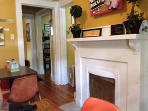 inside at Imagine Vegan Cafe in Memphis