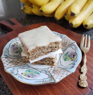 Banana bars at Imagine Vegan Cafe in Memphis