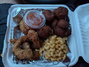 My dinner at Imagine Vegan Cafe in Memphis