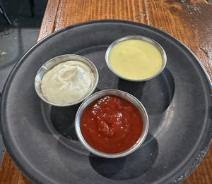 Cocktail, tarter, honey mustard   at Imagine Vegan Cafe in Memphis