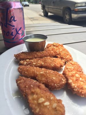 Chik tenders at Imagine Vegan Cafe in Memphis