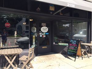 Exterior at Imagine Vegan Cafe in Memphis