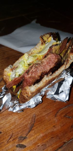 Their Beyond Burger is amazing!! I added Jalapenos, Cheese, and Bacon....woo, it was great! Everyone is very friendly there too! at Imagine Vegan Cafe in Memphis