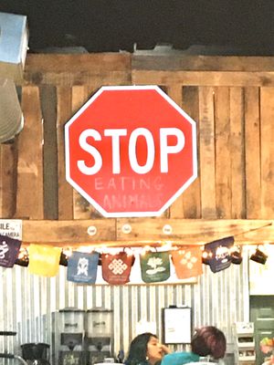 Inside at Imagine Vegan Cafe in Memphis