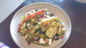 Baked gnocchi at Paradisescape in Brunswick