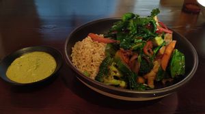 Lemongrass Stir Fry at Paradisescape in Brunswick