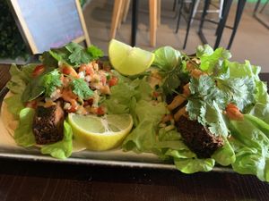‘Fish’ Tacos  at Paradisescape in Brunswick