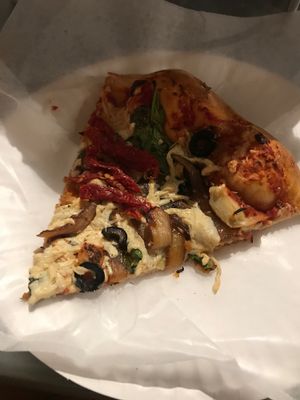 Field of Dreams Pizza Slice at Purgatory Pizza in Los Angeles