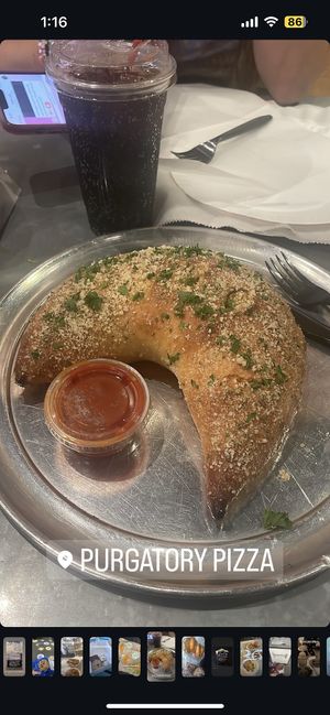   at Purgatory Pizza in Los Angeles