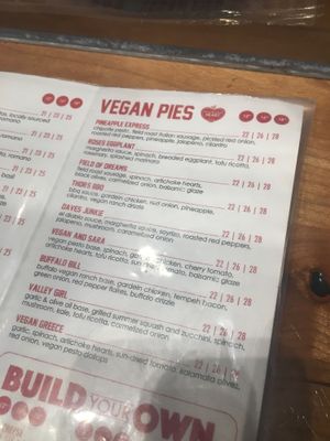 Or choose your own toppings  at Purgatory Pizza in Los Angeles