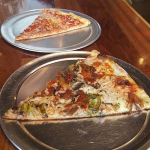 Vegan pizza at Purgatory Pizza in Los Angeles